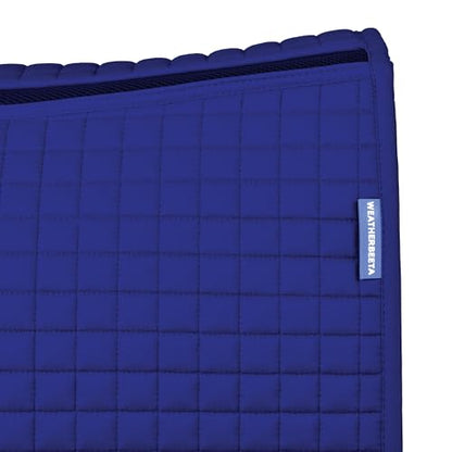 WeatherBeeta Prime Air-Tec Dressage Saddle Pad - color: Cobalt, size: Large