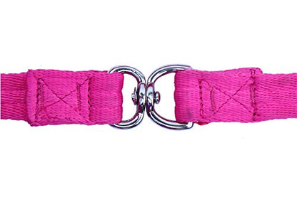 Premium Horse Training Super Soft Grip Swivel Lunge Line with Rubber Stopper with 6 Month Warranty and Replaceable Snap - color: Red, size: 34'