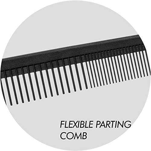 Sam Villa Artist Series Professional Detailing & Hair Parting Comb - color: Black