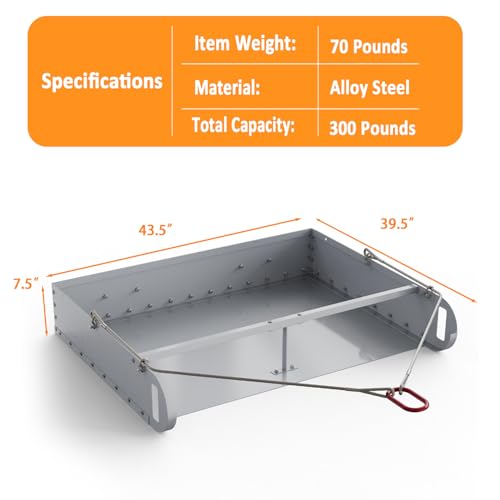 Pasture Manure Scoop Silver