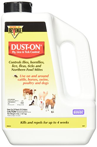 Bonide Products Fly, Lice & Tick Control Dust-On, 4 lb - size: 4 lb