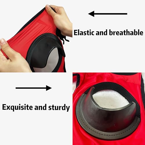 Adjustable Horse Fly Masks - Focus Aid for Racing & Training,Super Comfort Stretchy Equestrian Eye mask Large Eye Space with UV Protection Soft on Skin with Breathability (Black) - color: BLACK