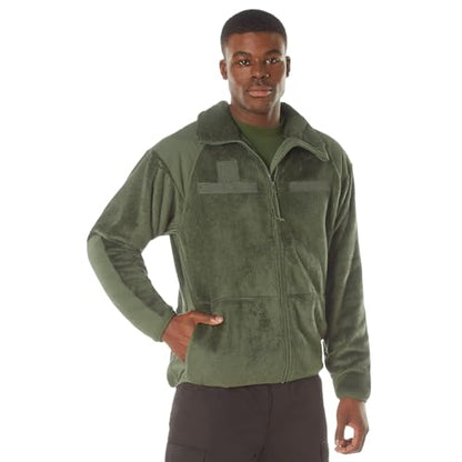 Rothco Gen III Level 3 ECWCS Fleece Jacket - color: Olive Drab, size: Large