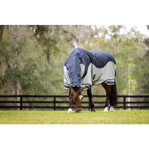 LeMieux Arika Shower-Tek Fly Blanket, Navy, 75" - size: 75"