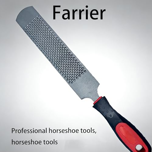 Farrier Rasp, Hoof Rasp File Professional Horse Hoof Trimming Tool | Durable cutting teeth, lightweight design for daily horse hoof trimming