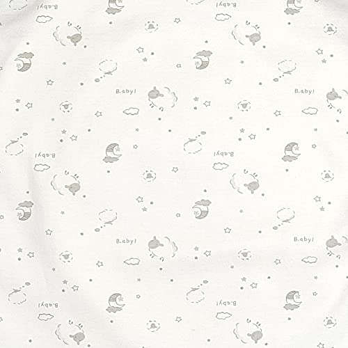 Swaddle Sack for Baby Sheep Pattern 3-Ways Adjustable Swaddling Sleeping Bag Cotton Wearable Blanket for Newborn Boys and Girls, 4 Season, 3-9 Months (Sheep) - color: Sheep