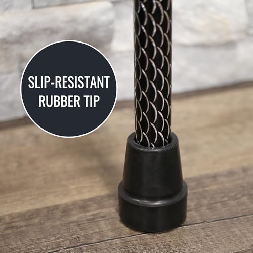 Switch Sticks Folding Walking Cane For Women & Men - color: Engraved Soiree