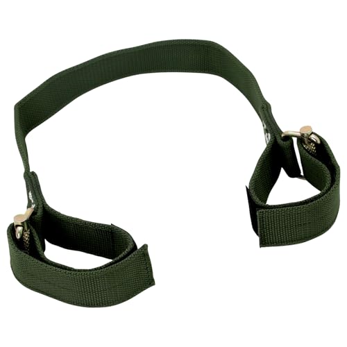 Cow Hobble Milking Restraint Adjustable Anti-Kick Cattle Hoof Binding Strap - color: GREEN