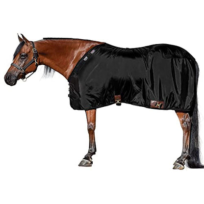 Dura-Nylon Minature Horse Stable Sheets | Ultimate Equine Comfort & Protection | Keeps Coats Smooth & Shiny | VTEK | Open Front | Legstrap | - size: Horse Size 70