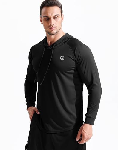 NELEUS Men's Soft T-Shirt - color: 5147 Black/Black/Black,3 Pack, size: Medium