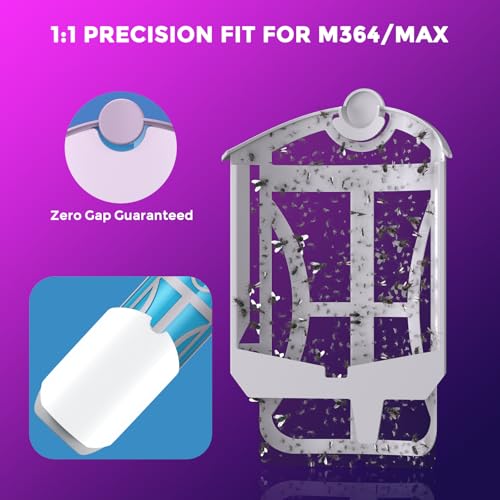 10 Pack Flying Insect Trap Refills, Compatible with M364 M364A and Max - Easy to Use