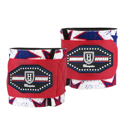 Harrison Howard Pastern Wraps for Horse Sold in Pairs Star - color: Star