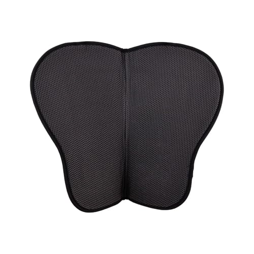 Reinsman Contoured Trail Pad with Breathable Non-Slip Tacky Too Bottom - Comfortable Durable Shock-Absorbing Stain & UV Resistant Horse Saddle Pad with Spine Relief Channel - 30" L x 34" D - color: Java Microsuede