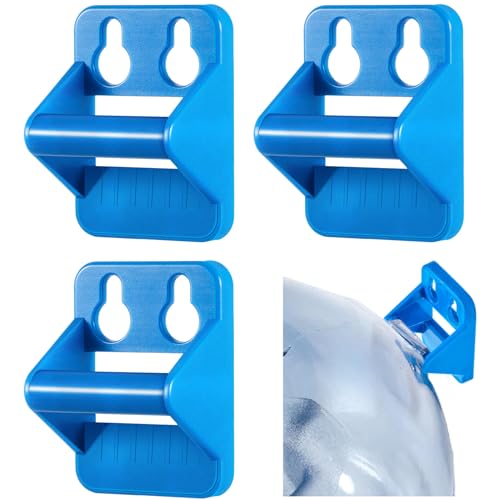 Barydat 4 Pcs Ice Bucket Hanger Bracket Ice Bucket Hook Holder Compatible with Saf T Tote for Storage Sanitary Drying Management Accessory, Blue