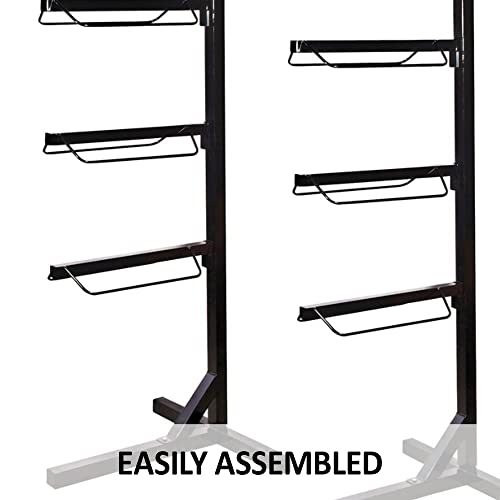 EASY-UP Portable Multi Saddle Racks for Horses | Quick Assembly & Disassembly | Holds English & Western Saddles | Stable & Durable | 5-Year Warranty - size: 4 Tier