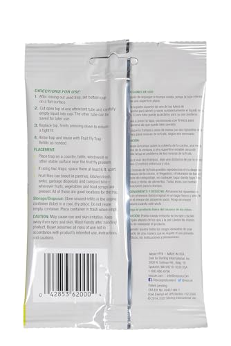 RESCUE! Fruit Fly Trap Bait Refill – 30 Day Supply