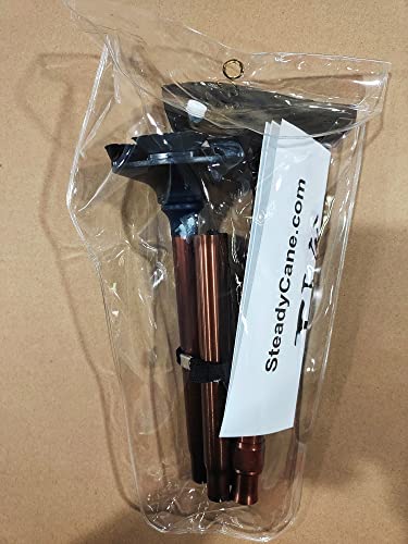 SteadyCane Self-Standing Cane 4 Feet and Light Hurry Before They are Gone - color: Bronze