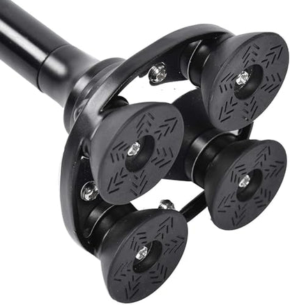 Shorter Cane, Wrist Strap, Walking, Seen On TV, 4 Rubber Feet, LED Light | Adjustable from 27-32 inches, Self Standing, Hurry Before They are Gone, Great, Foldable, Color is Black