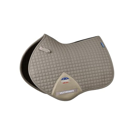 WeatherBeeta Prime Air-Tec Jump Shaped Saddle Pad - color: Natural Clay, size: Large