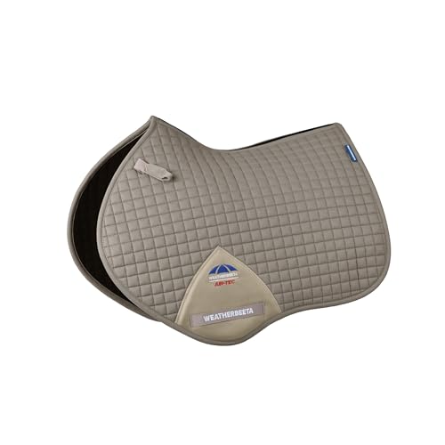 WeatherBeeta Prime Air-Tec Jump Shaped Saddle Pad - color: Natural Clay, size: Large