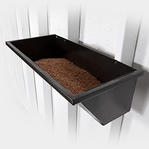 Amish Made in Lancaster PA, Feed Trough - Feed and Water Trough for Horses, Cattle, Pigs, and More - Made in the USA