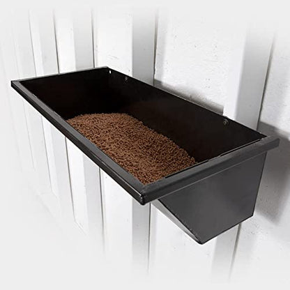 Amish Made in Lancaster PA, Feed Trough - Feed and Water Trough for Horses, Cattle, Pigs, and More - Made in the USA
