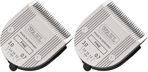 Wahl Professional Animal 5-in-1 Adjustable Blade Arco, Bravura, Chromado, Creativa, Figura, and Motion Pet, Dog, and Horse Clippers - Fine (2179-301) (Pack of 2) - size: One Size (Pack of 2)