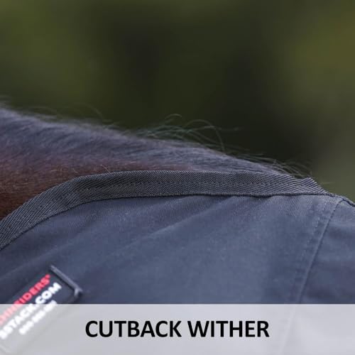 Poly-Cotton Open Front Cutback Horse Sheet | Durable & Breathable, System, Easy On/Off, Cutback Wither Design, Customizable
