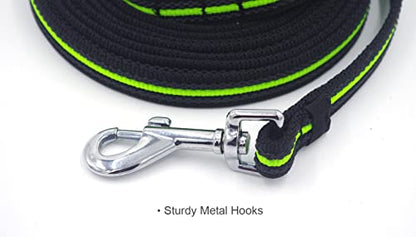 Long Dog Training Leash Dog Lead with Special Non-Slip Design and Padded Handle, 10/15/33/50 ft, for Any Size of Dogs - size: 10ft