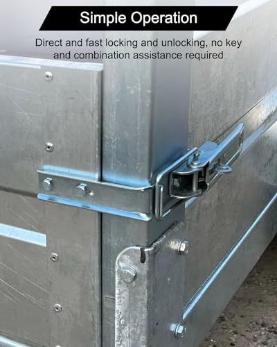 2 Pcs Utility Trailer Lift Gate latches for RV Trailer Camper