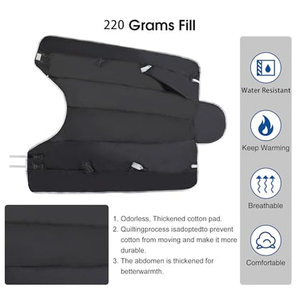 1200D Horse Blanket Winter Water Resistant 220g Polyester Fiber Filling Liner 1200D Premium Turnout Horse Blanket,Horse Blankets for Real Horses Medium Weight Blanket 78 inches,145cm Deep Blue