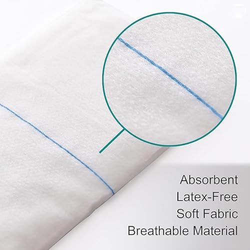 General Medi Sterile Abdominal Combine Pads - 25 Count 5" x 9" Individually Wrapped Absorbent & Thick Pads