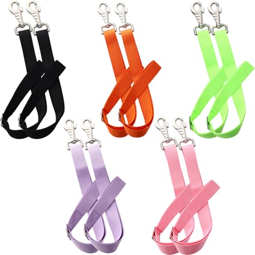 Nylon Horse Bucket Strap for Outdoor Feeders,Multicolor,10 Pcs - color: Multicolor