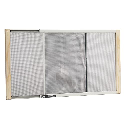 Frost King AWS1845SP WB Marvin Adjustable Window Screen, 18in High x Fits 25-45in Wide