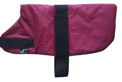 Insulated Kid Coats for Newborn Goats 14" - Burgundy