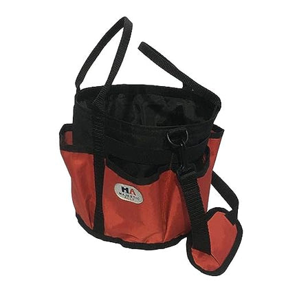 Majestic Ally horse Grooming Organizer Tote Bag - color: Red