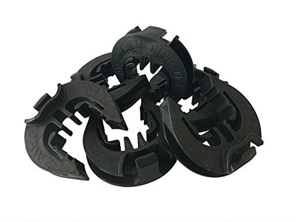 T-360 Electric Fence T-Post Insulator - Black (25/pk)