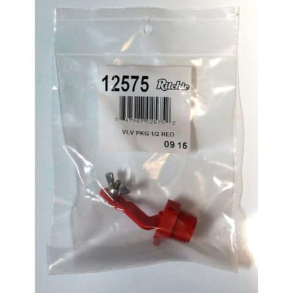 RITCHIE 12575 1/2" VALVES for Larger Ritchie Waterer Red Med Pressure