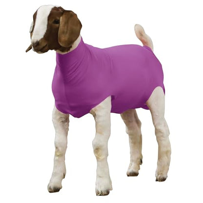 Weaver Livestock Spandex Goat Tube - size: Large, style: Purple