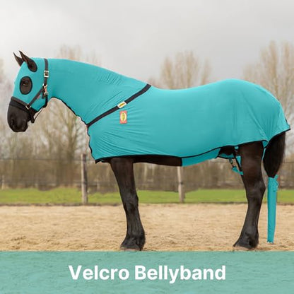 RESISTANCE Full Body Slinky with Zipper Hood and Belly Wrap, Various Sizes and Colors