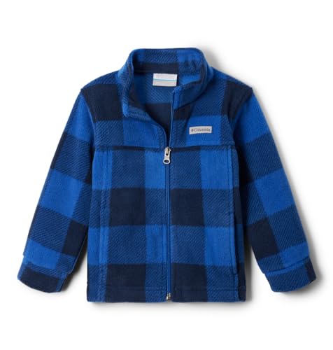 Columbia Kids Zing Iii Fleece - color: Mountain Blue Check, size: Large