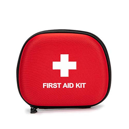 First Aid Hard Case Empty, First Aid Hard Case First Aid EVA Hard Red Medical Bag for Home Health First Emergency Responder Camping Outdoors (5x4x1.8 Small) - size: Small (Pack of 1)