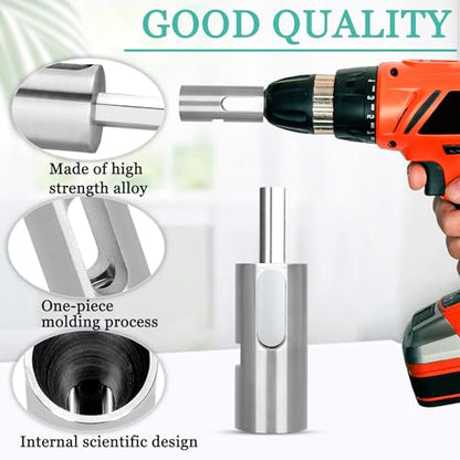 Twist Ties Tool for 9 Gauge Drill Chuck,High-tensile Wire Easy Twist Tool,Twisted Fence Tool for Fixing Chain Link Fence and Loop Fences