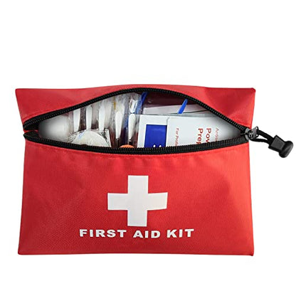 12pcs Mini First Aid Kit Empty Bag with Zipper (Bag Only) - size: 20*14CM/7.87*5.5inch