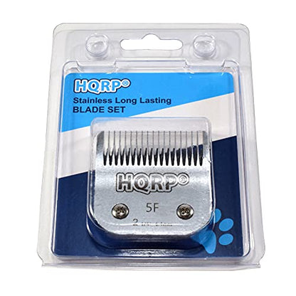 HQRP Animal Clipper Blade Compatible with Oster Size-5FC CryogenX Professional Pet Grooming Coaster - size: Size-5FC