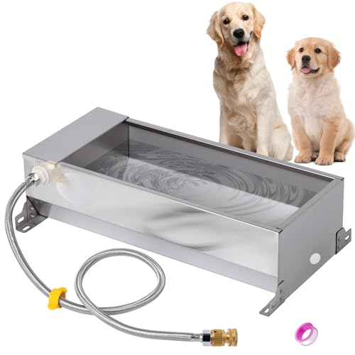 Automatic Dog Water Bowl Dispenser for Large Dogs Outdoor Auto Fill
