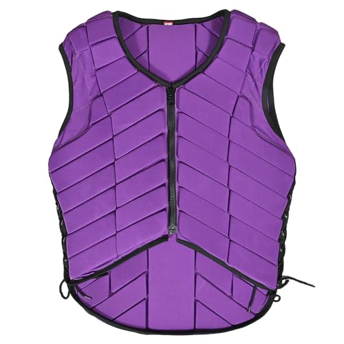 HILASON Rodeo Safety Vest Protective Gear for Equestrian Riders Men Women - size: Large