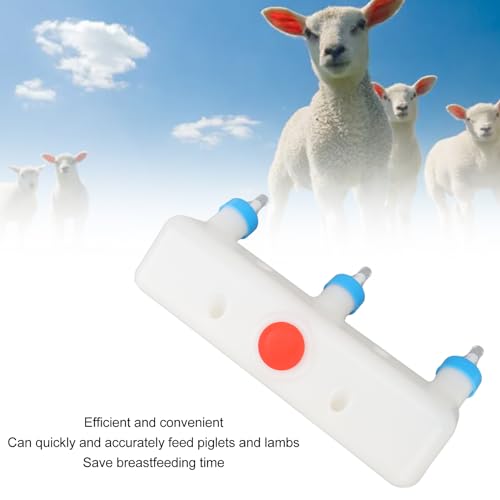Small Animal Milk Feeder 3 Nipple Bottle