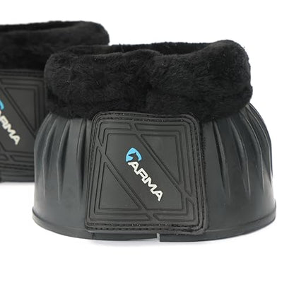 ARMA Fleece Trim Bell Boot (Black, XX-Full) - color: Black, size: XX-Full