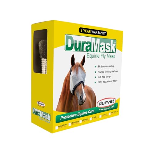 Durvet DuraMask Equine Fly Mask, Yearling